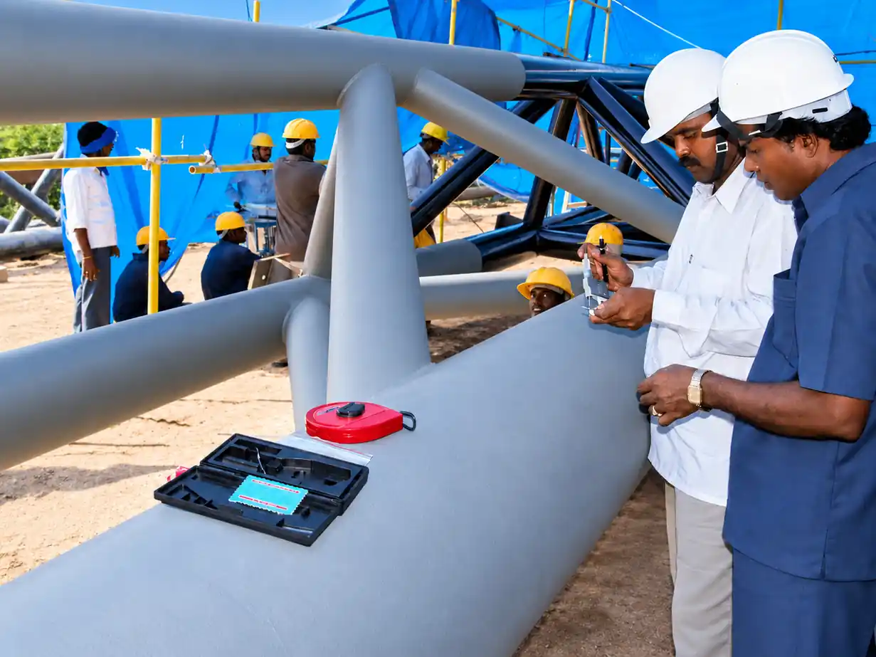 CCS on-site quality inspection